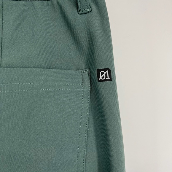 01.ALGO Sz 32 Green Men's Pants Performance Moisture Wicking UPF 40 - Picture 5 of 12